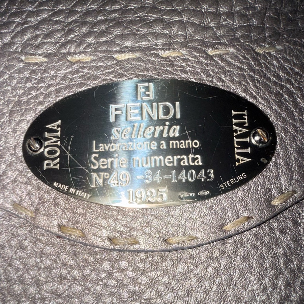 Fendi Selleria (COA) Leather Crossbody | Italy | - Picture 4 of 12